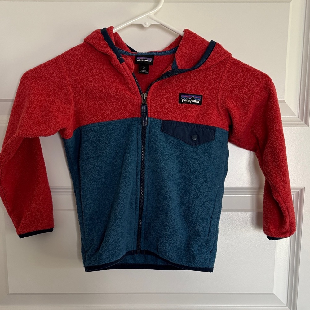 Patagonia Kids Micro D Snap-T Fleece Jacket. Size 3T